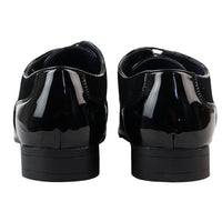 Meeste mustad paeltega Derby kingad