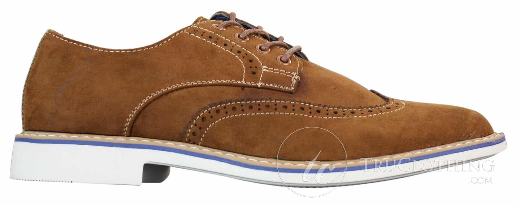 Elong EL0635 - meeste nutikad vabaaja seemisnahast nubuknahast brogue-kingad