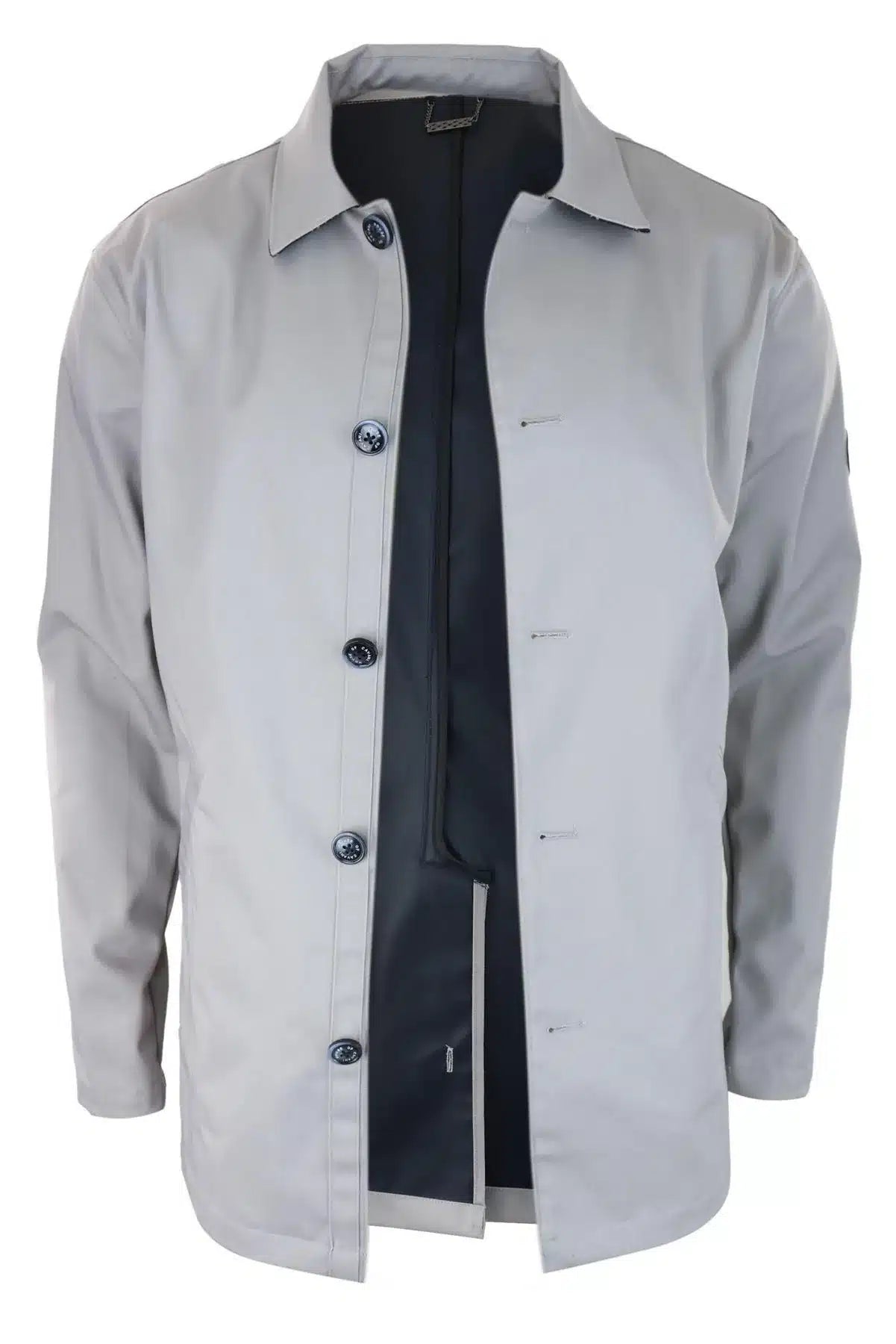 Meeste keskmise pikkusega mantliga jakk, kerge, elegantne ja vabaaja, beež, kivist Mac