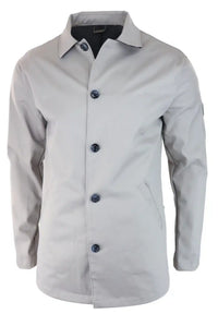 Meeste keskmise pikkusega mantliga jakk, kerge, elegantne ja vabaaja, beež, kivist Mac