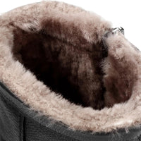 Fedro Igloo C3 - meeste mustad veekindlad nahast poolsaapad
