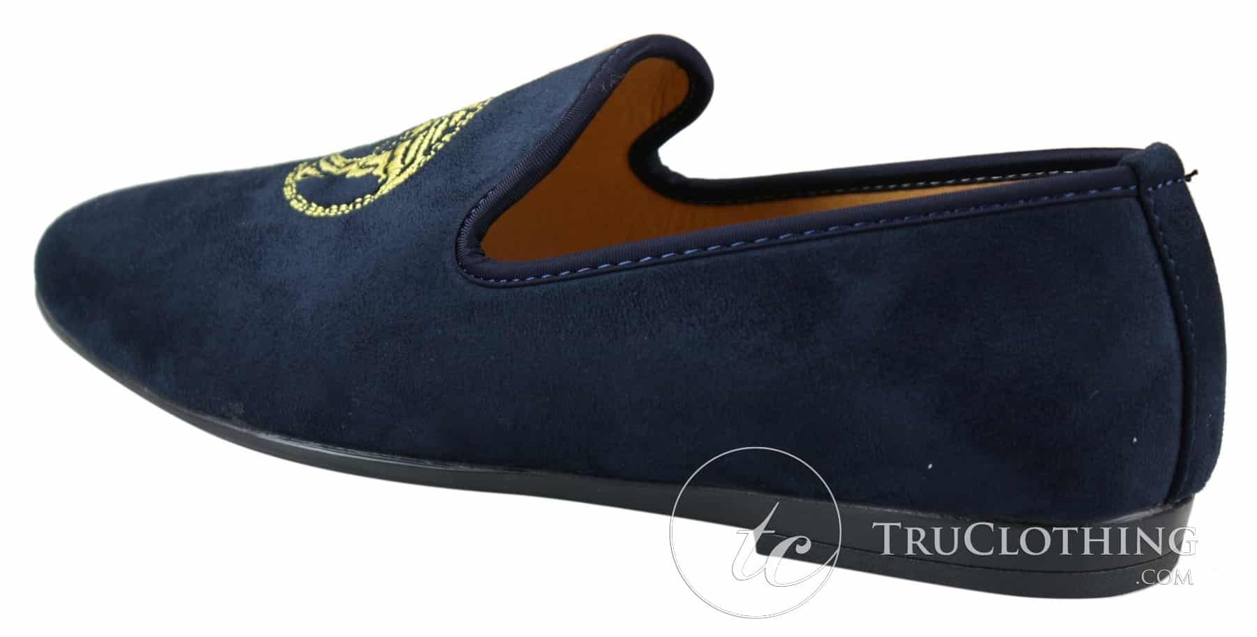 Fiorello HD0112-04 - meeste mustad ikoonilised Medusa sussid, mokasiinid, PU seemisnahast Itaalia autokingad