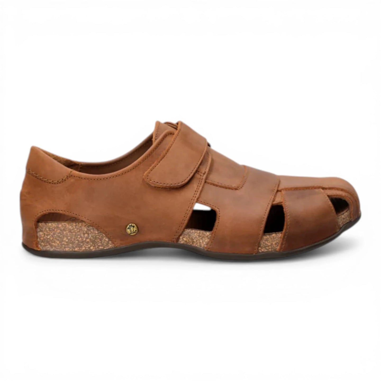 Fletcher Basics C5 - meeste koorepruunid nahast sandaalid