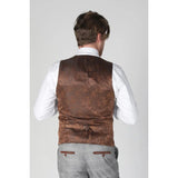 Francis - meeste hall ruuduline vest