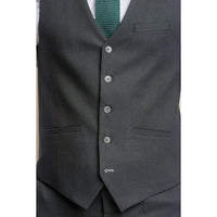 Furious - meeste tume oliivroheline pidulik vest
