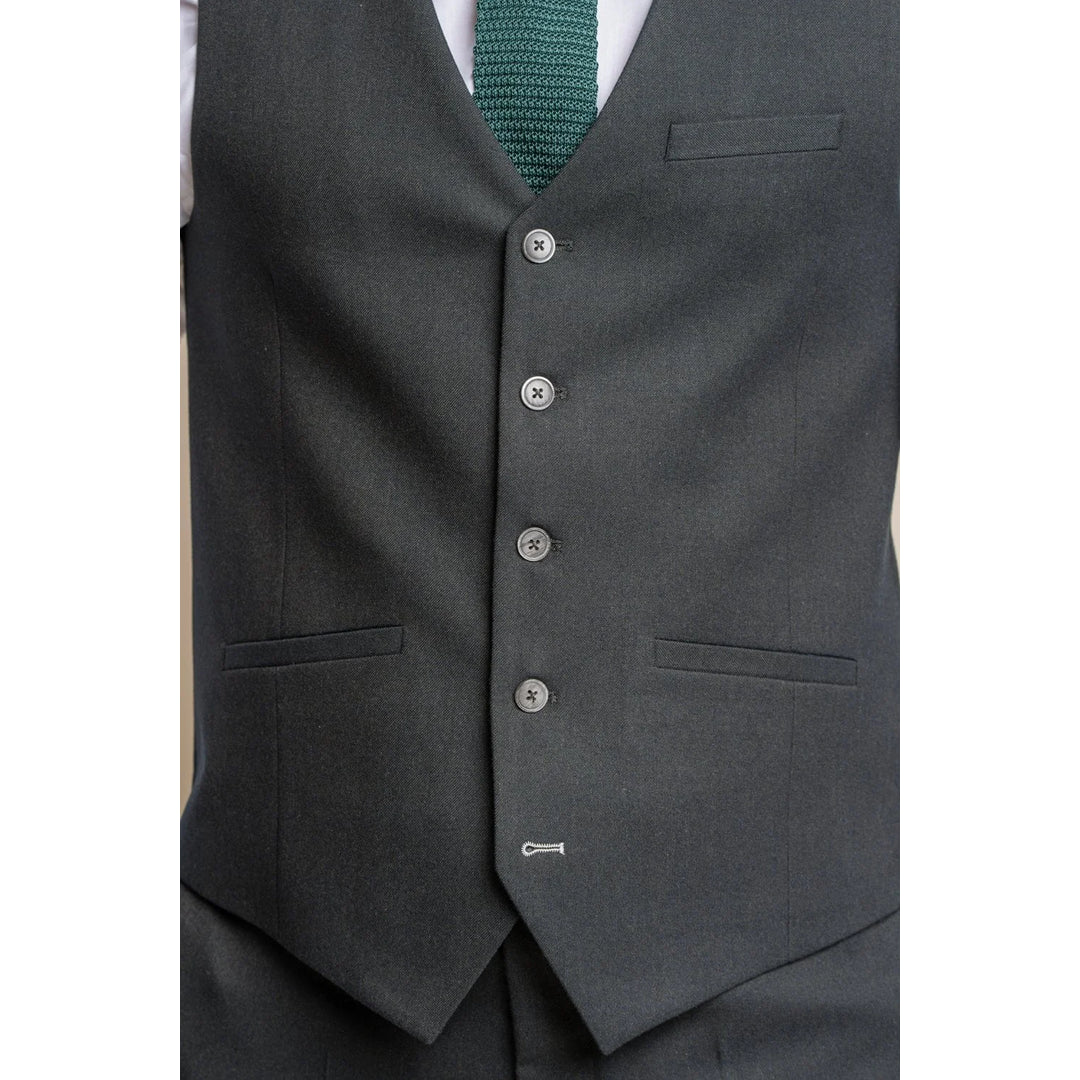 Furious - meeste tume oliivroheline pidulik vest