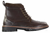 Galax GLX3521 meeste pruunid mustad brogue-saapad, nahast, seemisnahast ja paeltega, kauboi stiilis, nutikad ja vabaajasaapad