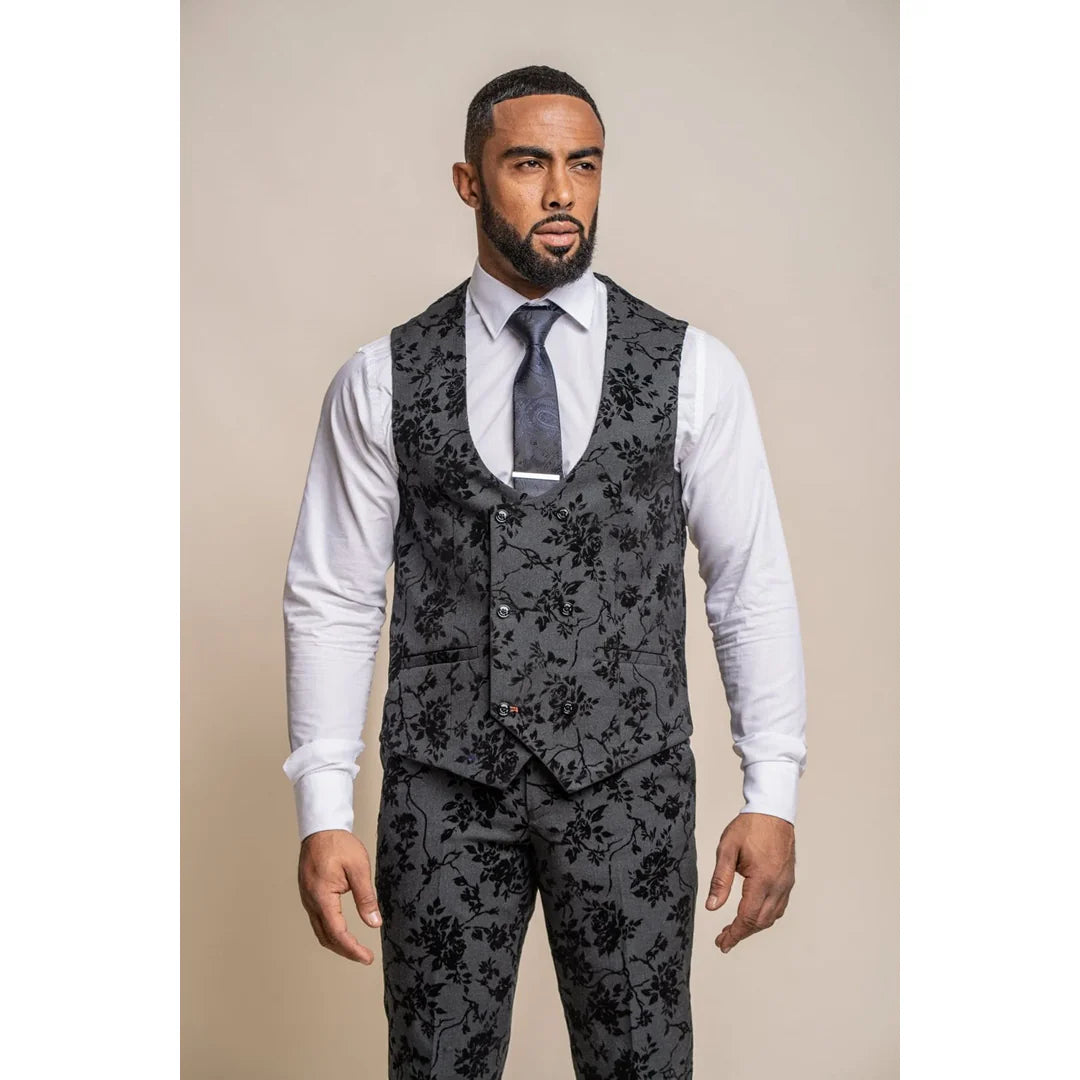 Georgi - meeste must lilleline vest