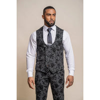 Georgi - meeste must lilleline vest