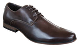 Galax GH3063 - meeste paeltega pruunid klassikalised retro-vintage nahast kingad