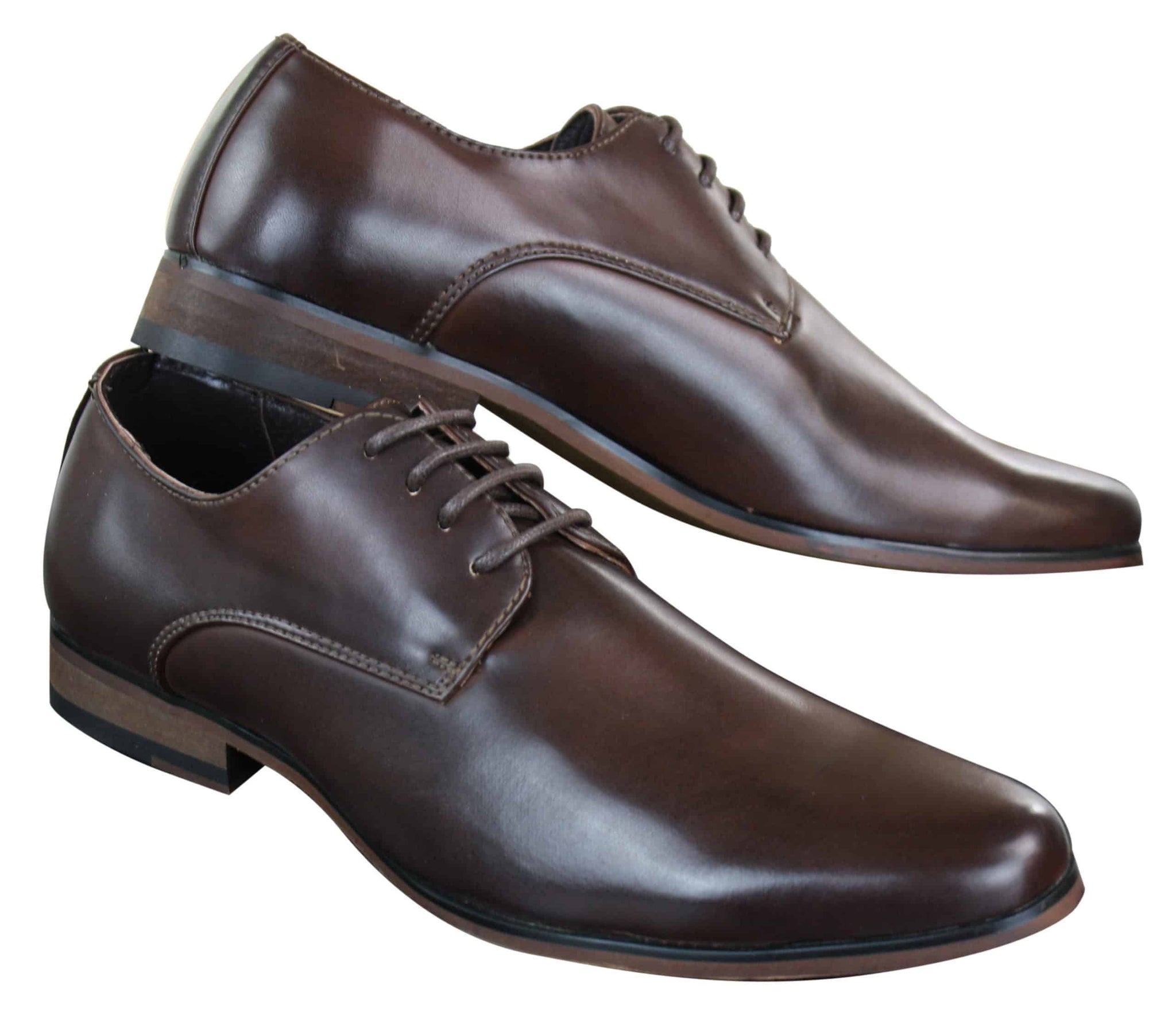 Galax GH3063 - meeste paeltega pruunid klassikalised retro-vintage nahast kingad