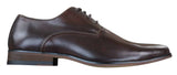 Galax GH3063 - meeste paeltega pruunid klassikalised retro-vintage nahast kingad