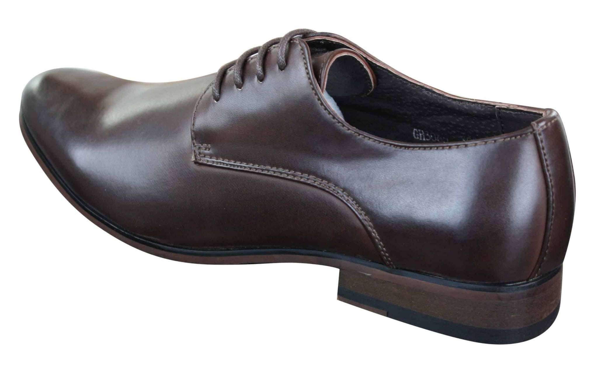Galax GH3063 - meeste paeltega pruunid klassikalised retro-vintage nahast kingad