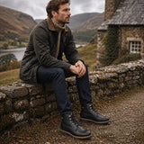Glasgow GTX C3 - meeste mustad veekindlad nahast poolsaapad