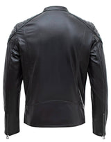 Happy Gentleman B110 - Ehtne must nahktagi meestele - Slim-Fit