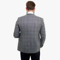 Happy Gentleman ELEGANTE villane kolmeosaline ülikond kontrastse pruuni vestiga