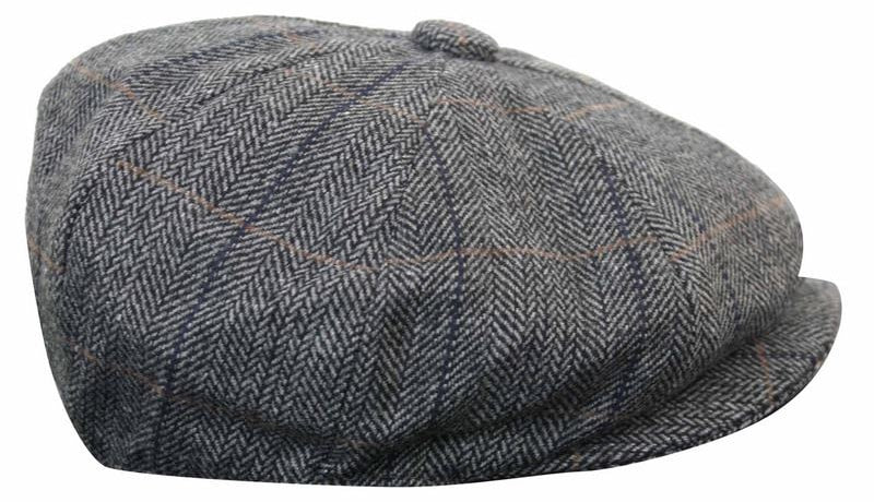 Meeste tviidruuduline Peaky Blinders nokamüts