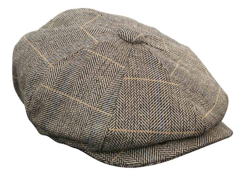 Meeste tviidruuduline Peaky Blinders nokamüts