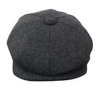 HT6316 - Meeste kalasabamustriga tviidmüts Peaky Blinders