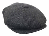HT6316 - Meeste kalasabamustriga tviidmüts Peaky Blinders