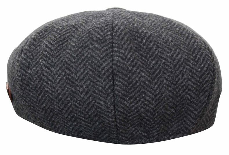 HT6316 - Meeste kalasabamustriga tviidmüts Peaky Blinders