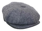HT6316 - Meeste kalasabamustriga tviidmüts Peaky Blinders