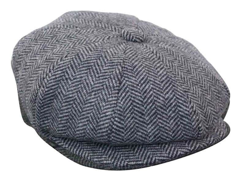 HT6316 - Meeste kalasabamustriga tviidmüts Peaky Blinders