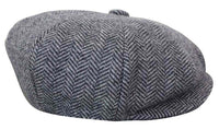 HT6316 - Meeste kalasabamustriga tviidmüts Peaky Blinders