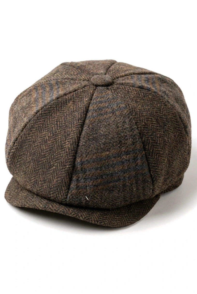 Cavani Martez müts - meeste vanaisa müts, tumesinine, lameda nokaga, kalasabamustriga, vintage retro Del Boy, klassikaline Gatsby, Peaky Blinders