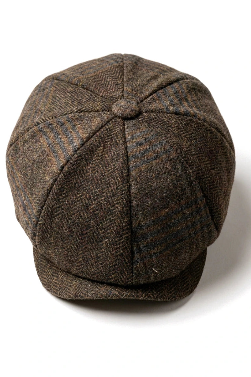 Cavani Martez müts - meeste vanaisa müts, tumesinine, lameda nokaga, kalasabamustriga, vintage retro Del Boy, klassikaline Gatsby, Peaky Blinders
