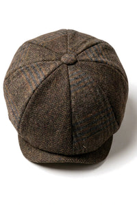 Cavani Martez müts - meeste vanaisa müts, tumesinine, lameda nokaga, kalasabamustriga, vintage retro Del Boy, klassikaline Gatsby, Peaky Blinders