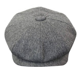 HT6364 - Meeste kalasabamustriga tviidmüts Newsboy Peaky Blinders