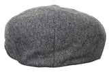 HT6364 - Meeste kalasabamustriga tviidmüts Newsboy Peaky Blinders