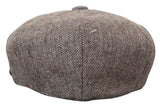 HT6364 - Meeste kalasabamustriga tviidmüts Newsboy Peaky Blinders