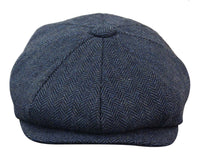 HT6364 - Meeste kalasabamustriga tviidmüts Newsboy Peaky Blinders