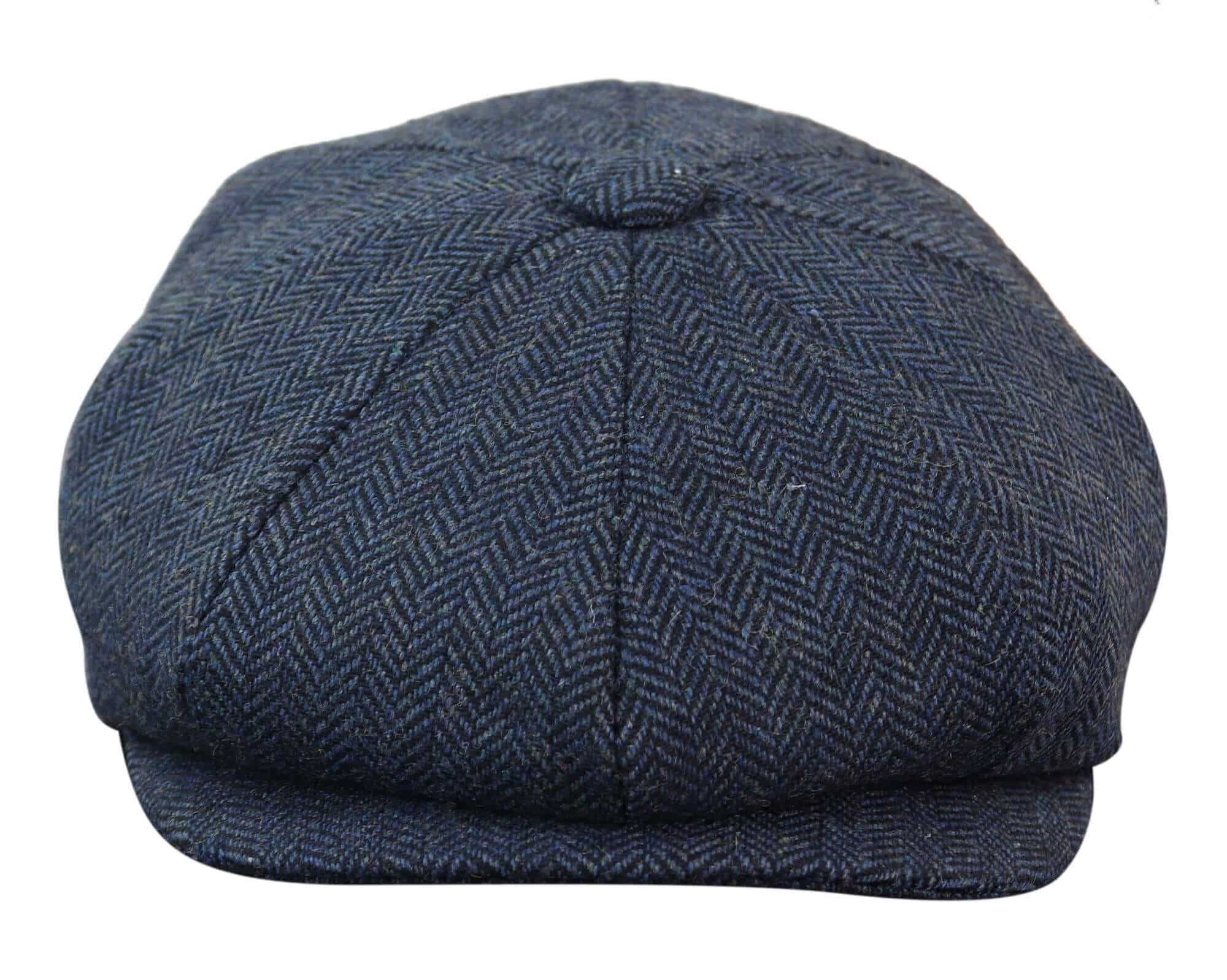HT6364 - Meeste kalasabamustriga tviidmüts Newsboy Peaky Blinders