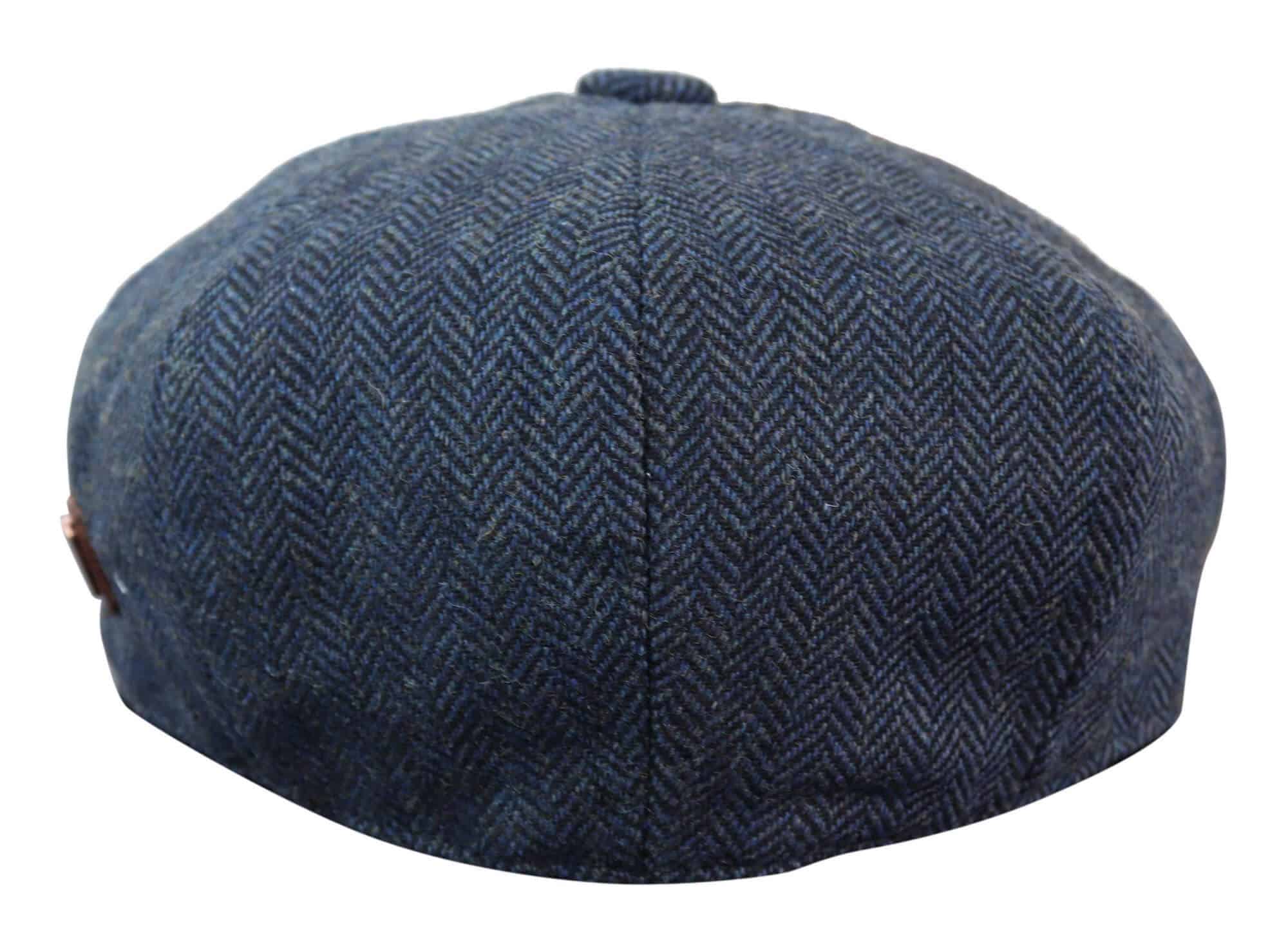 HT6364 - Meeste kalasabamustriga tviidmüts Newsboy Peaky Blinders