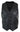 Infinity 153 Napa - meeste ehtsast nahast vest, klassikaline vintage retro must