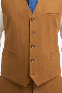 James - meeste kaamelipruun villane vest