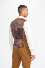 James - meeste kaamelipruun villane vest