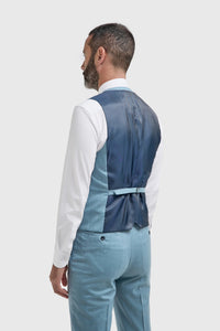 James - meeste helesinine tekstuurne vest