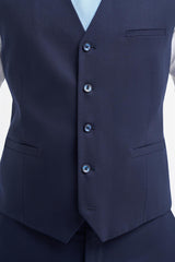 James - meeste tumesinine villane vest
