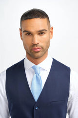 James - meeste tumesinine villane vest