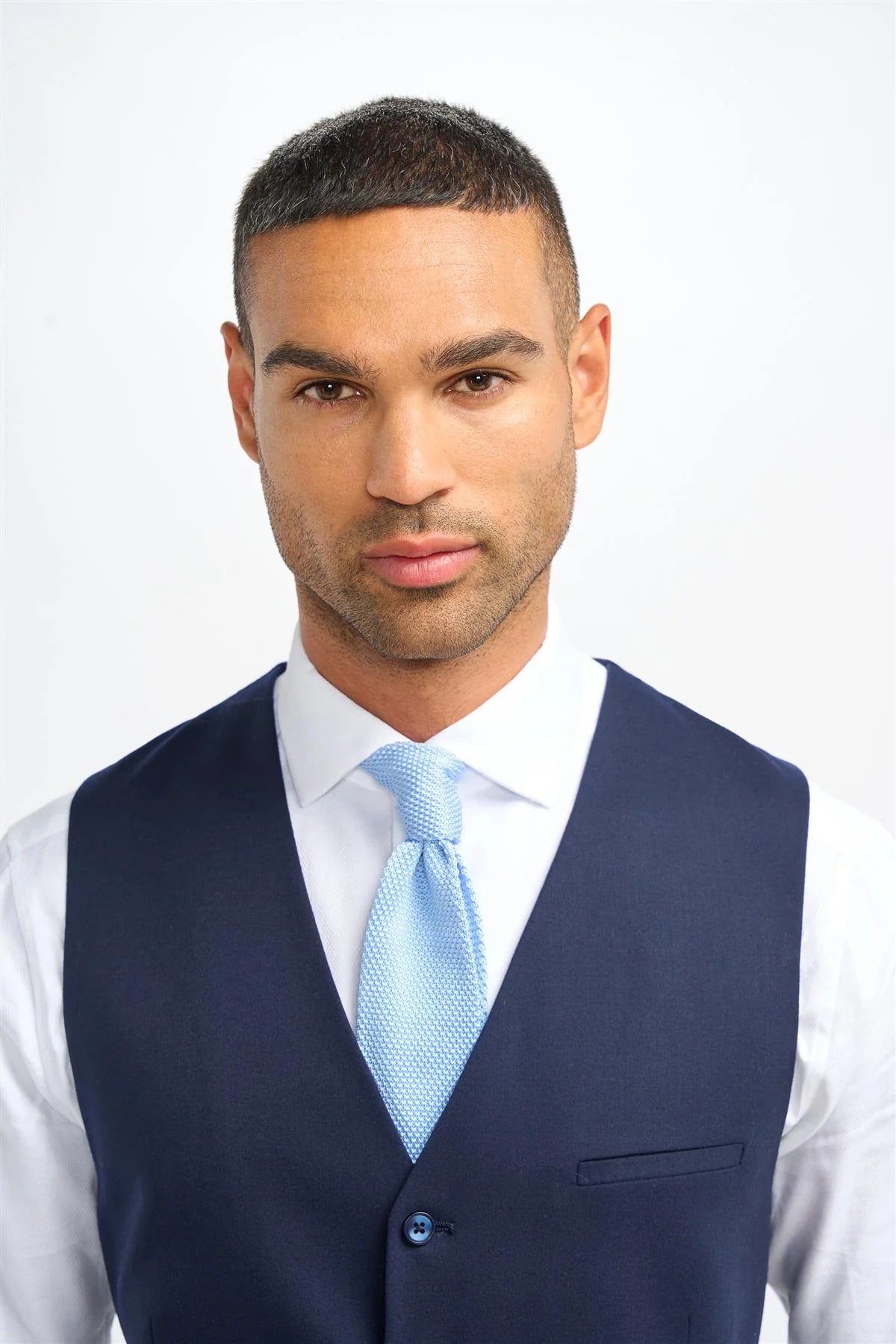 James - meeste tumesinine villane vest
