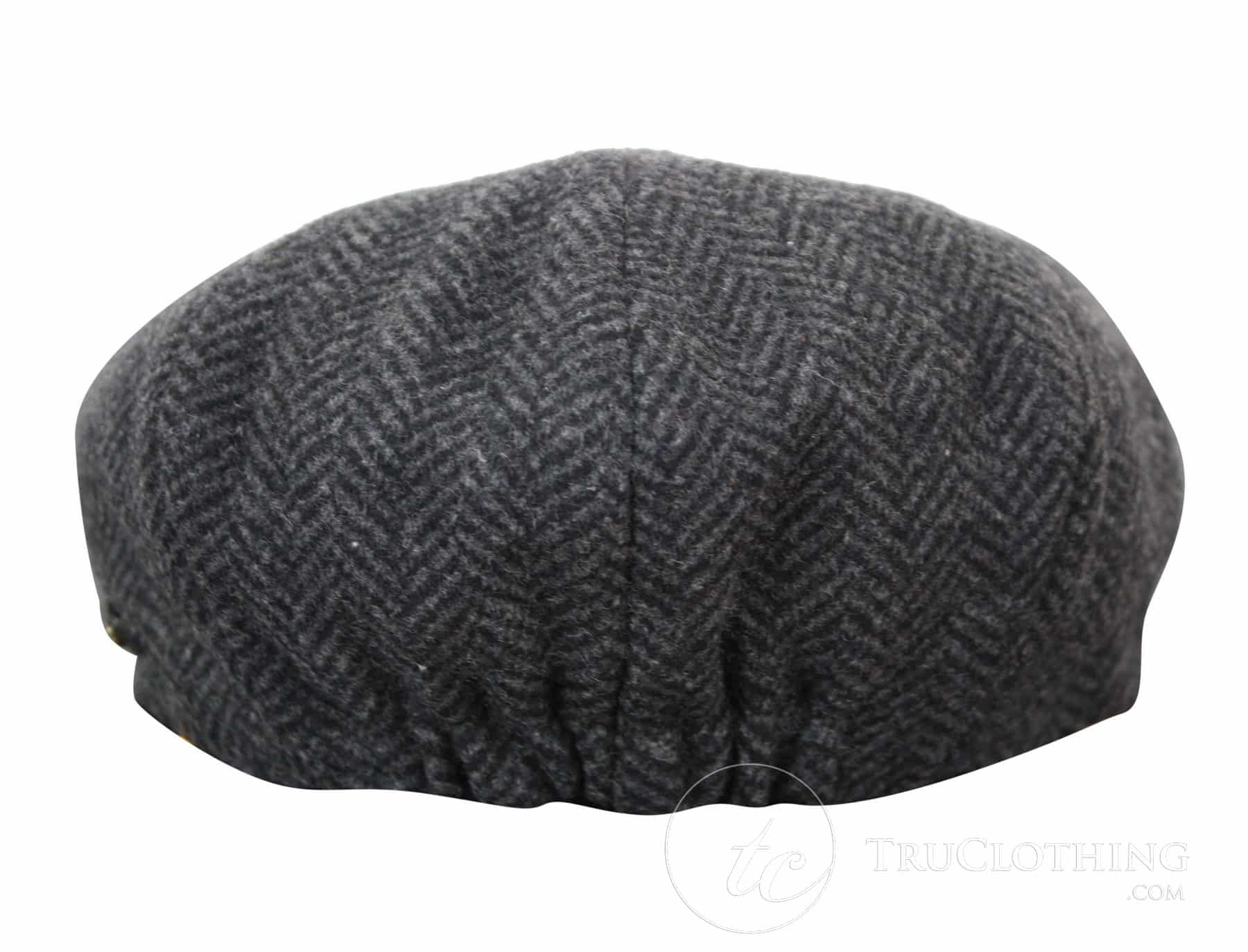 Laste Peaky Blinders Newsboy tviidmüts kalasabamustriga 8 paneeliga