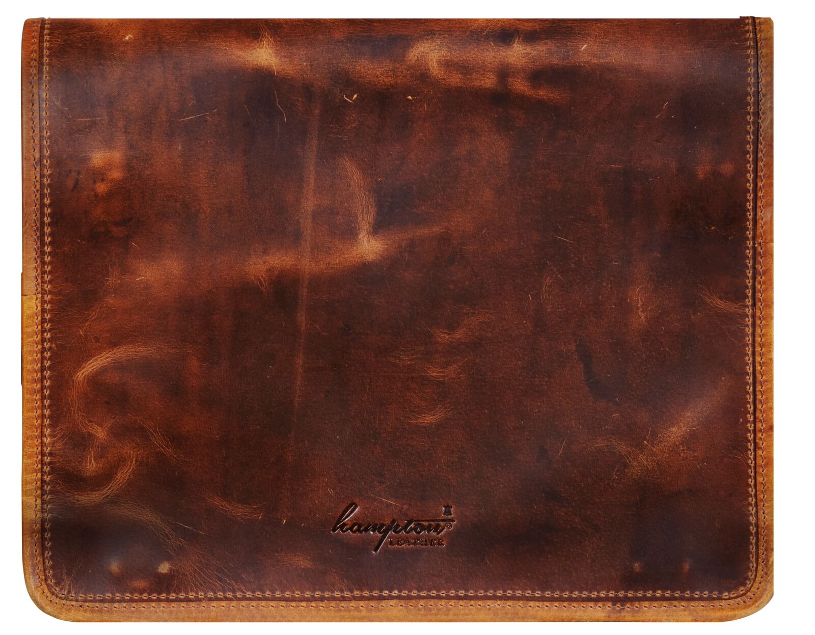 Ehtne nahk sülearvutikott - kuni 15" - pruunikas