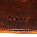 Ehtne nahk sülearvutikott - kuni 15" - pruunikas