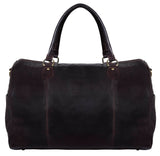 Ehtne nahast vintage käsipagasi reisikott - pruun