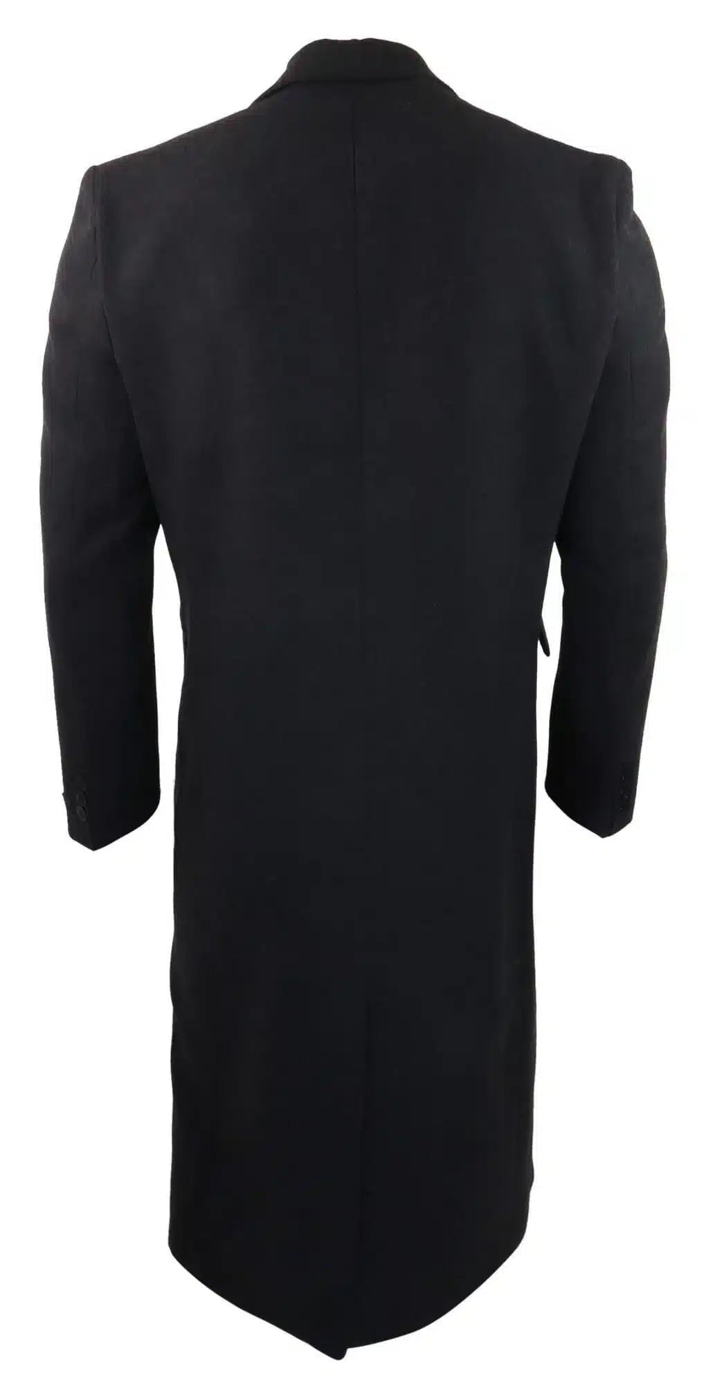 Meeste täispikkuses mantliga Mac jope, villase tundega, süsihall 1920ndate Blinders