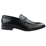 Meeste mokasiinid mustad loafers kingad nahast voodriga ja libistatavad stiilsed ametlikud kingad